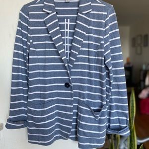 Woven striped blazer. Casual. Size S. Nautica brand